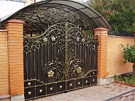 Кованые ворота и калитки